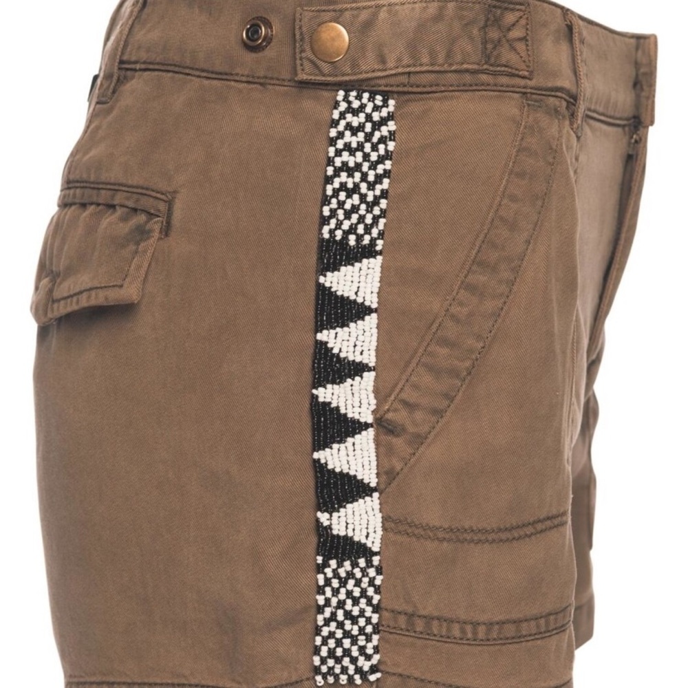 Pam & Gela bead embellished shorts
